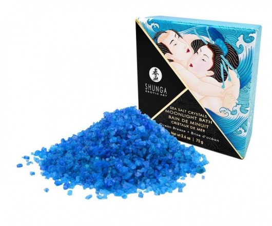 Соль для ванны Bath Salts Ocean Breeze с ароматом морской свежести - 75 гр. -  - Магазин феромонов в Орехово-Зуево