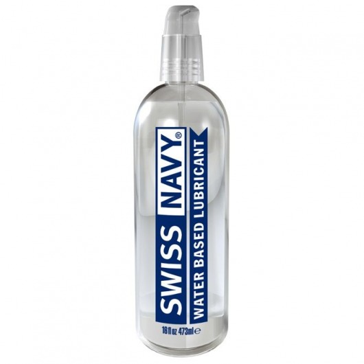 Лубрикант Swiss Navy Water Based Lube на водной основе - 473 мл. - Swiss navy - купить с доставкой в Орехово-Зуево