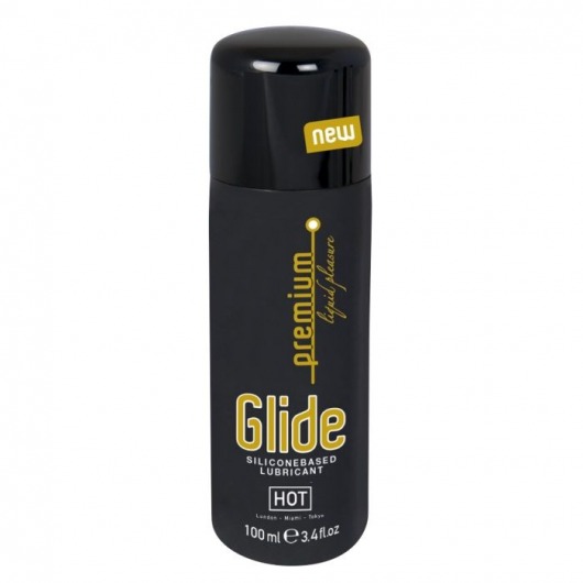 Интимный гель на силиконовой основе Premium Glide - 100 мл. - HOT - купить с доставкой в Орехово-Зуево