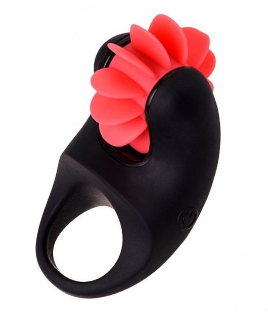 Чёрно-красное эрекционное виброкольцо Erotist - Erotist Adult Toys - в Орехово-Зуево купить с доставкой