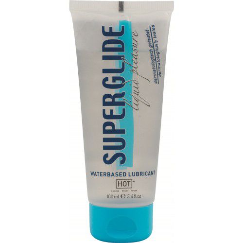 Интимная смазка на водной основе Superglide - 100 мл. - HOT - купить с доставкой в Орехово-Зуево