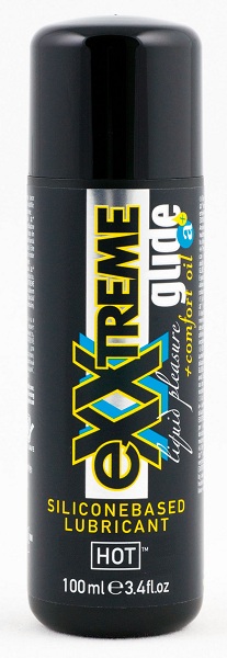 Анальная смазка на силиконовой основе Exxtreme Glide - 100 мл. - HOT - купить с доставкой в Орехово-Зуево