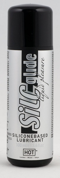 Интимная смазка на силиконовой основе SILK Glide - 100 мл. - HOT - купить с доставкой в Орехово-Зуево