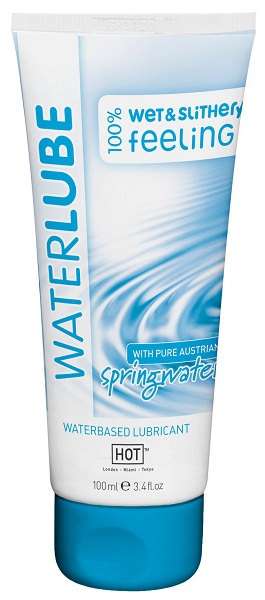 Лубрикант на основе чистой родниковой воды WaterLube - 100 мл. - HOT - купить с доставкой в Орехово-Зуево