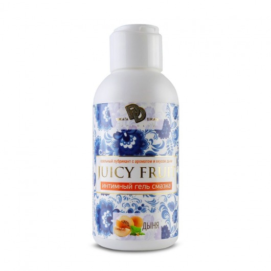 Интимный гель на водной основе JUICY FRUIT с ароматом дыни - 100 мл. - БиоМед - купить с доставкой в Орехово-Зуево