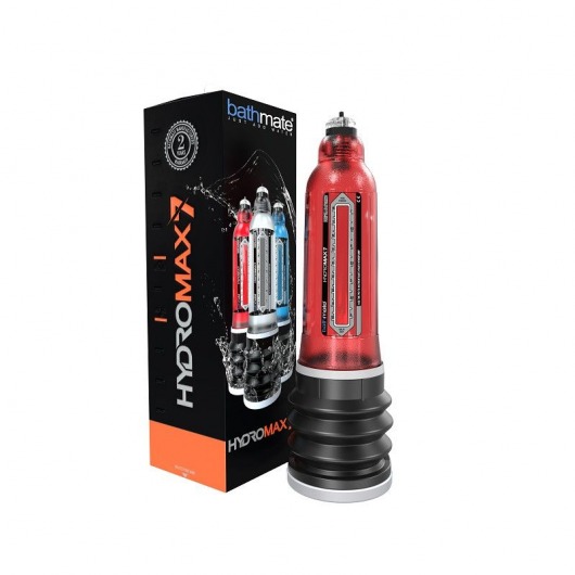 Красная гидропомпа HydroMAX7 - Bathmate - в Орехово-Зуево купить с доставкой