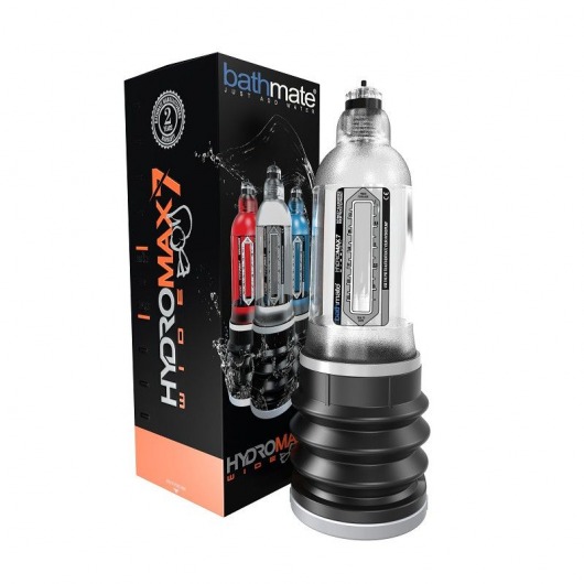 Прозрачная гидропомпа HydroMAX7 Wide Boy - Bathmate - в Орехово-Зуево купить с доставкой