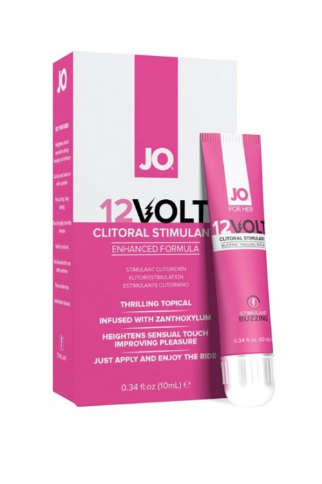 Возбуждающая сыворотка мощного действия JO Volt 12V - 10 мл. - System JO - купить с доставкой в Орехово-Зуево