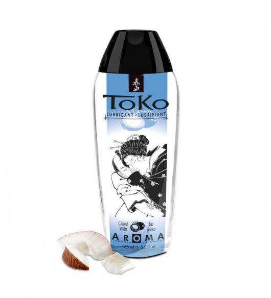 Интимный гель TOKO Cononut Water с ароматом кокоса - 165 мл. - Shunga - купить с доставкой в Орехово-Зуево